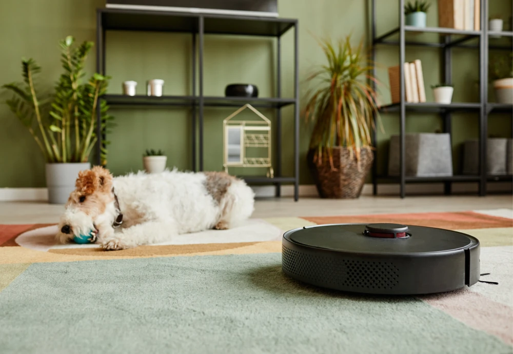 robot vacuum with cleaning station